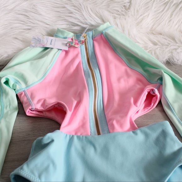 LSF X HURLEY - MAX COLORBLOCK LONG SLEEVE ZIP CUT OUT - Picture 8 of 13